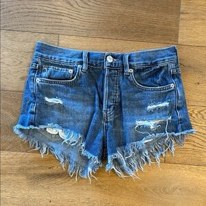 We The Free Cutoff Denim Shorts - 24